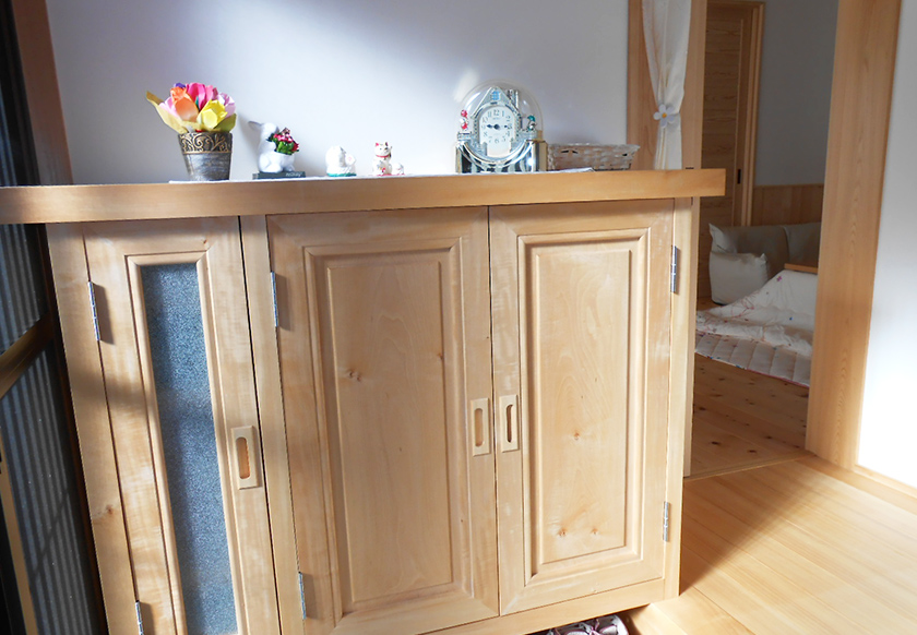 下駄箱:ネットを参考にして制作しました