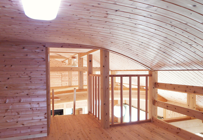 ロフト:秘密基地にもなります